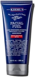 Kiehl's Facial Fuel Moisturizer with SPF 20 for Men, Energizing Face Moisturizer for Dull Skin, Non-Greasy Feel, Hydrating Lotion & Broad Spectrum Sunscreen, with Caffeine & Vitamin C - 200 ml