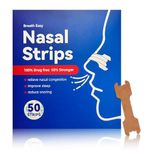 HEA Nasal Strips 50 Count Anti Snore Nasal Strips for Sleeping, Improved Nose Breathing Snoring Aid for Men Strong and Comfortable Sleep Aid Tape Relieve Nasal Congestion to Improve Sleeping