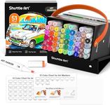 Shuttle Art 51 Colors Dual Tip Alco