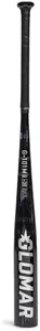 Glomar G-101M BBCOR Baseball Bat | 1-Piece Alloy Power Barrel | Balanced Swing with Extended Sweet Spot for High School & College Players