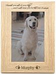 Personalised Dog Photo Frame