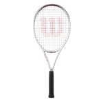 Wilson Pro Staff Precision RXT 105 Tennis Racket, White/Black/Red, 4-3/8" (3)