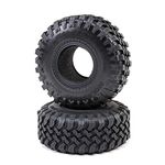 Axial AXI43014 Falken Wildpeak 4.7 Inch / 1.9 Inch R35 Tires with Inserts (2), Multicoloured, Standard Size