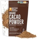 Organic Cacao Powder, Non-GMO, Gluten-Free Raw Superfood (16 oz.)