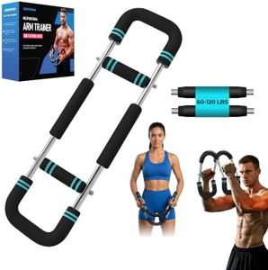 Twister Arm Trainer 5 Adjustable Resistance (30–120 lbs) – Upper Body Strength Trainer for Chest, Arms & Thigh, Portable Home Exercise Equipment for Men & Women
