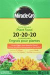 Miracle-Gro Water Soluble Plant Food 20-20-20 Green