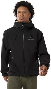 Arc'teryx Beta AR Men’s Jacket, Redesign | Waterproof, Windproof Gore-Tex Pro Shell Men’s Winter Jacket with Hood, for All Round Use | Black, Large