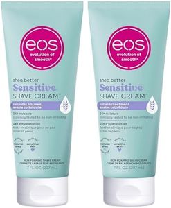 eos Shea Better Sensitive Skin Women's Shave Cream- Fragrance-Free, 14 fl oz, 2-Pack