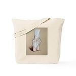 CafePress Ballet Pointe Shoes Tote 