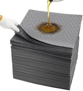 Heavy Duty Oil Absorbent Pads 15"x20" 200 Pcs Automotive Absorbent Pads