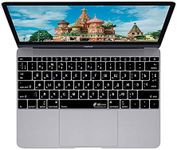 KB Covers Russian Keyboard Cover Compatible with 13” MacBook Pro 2016+ & 12” MacBook 2015+ | Ultra Thin Dust Water & Dirt Resistant Silicone Skins