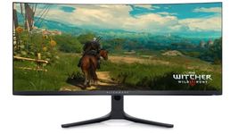 Alienware AW3423DWF 34 Inch WQHD (3440x1440) 21:9 1800R Curved Gaming Monitor, 165Hz, QD OLED, 0.1ms, AMD FreeSync Premium Pro, 99.3% DCI-P3, HDR400, 2x DisplayPort, 1x HDMI, 5x USB, 3 Year Warranty