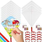12 Pack DIY Kites Blank Diamond Kit