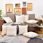 WANZELONYO Throw Pillow Covers Bulk