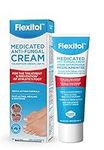 Flexitol Medicated Anti-Fungal Cream | Triple Action Formula | Helps to Prevent Athlete’s Foot | Relieves Itchy & Cracked Skin | 56g