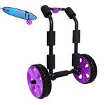 ASMSW Adjustable Vertical Surfboard Cart with Easy to Use Beach Wheels,Suitable for Various Ground Terrains