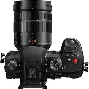 Panasonic LUMIX GH5M2 Mirrorless Camera with 12-60mm Lens, Black