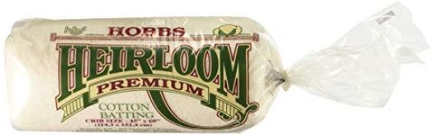 Hobbs Heirloom Premium Cotton: 45 x 60in (Crib), Blend, White