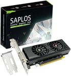 SAPLOS GTX 1050 Graphics Card for PC, 4GB GDDR5 128-bit, HDMI DisplayPort DVI-D, Computer GPU, Gaming Video Card, Low Profile, PCI Express x16, DirectX 12