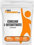 Bulksupplements Choline L-Bitartrate Powder (250 grams)