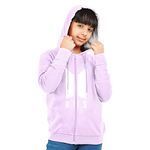 ARIEL Girls Cotton Hooded Sweatshirt(AR-GHood-P1-78-PurpleBTShoodie_Multicolor_7-8 Years) Purple