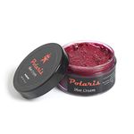 polaris Shoe Cream High Shine Leather Shoes Shiner Boot Polish Cream For Handbags| Jacket | Formal shoes | Jootee | Purse | Leather slippers | Loafer Shoes Polish | All Multi Colors (Maroon)