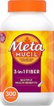 Meta mucil psyllium fibers, 300 Count