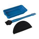 Rockler 560929 Silicone Glue Kit 3pce 3pce, Blue