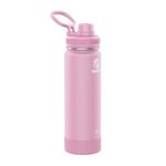 Takeya 885395512310 Actives Insulated Stainless Steel Bottle, Spout Lid Pink Lavender 24oz