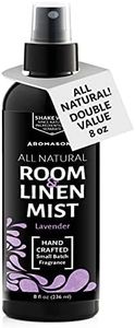 Aromasong All-Natural Lavender Room & Linen Spray 8 Oz for Sheets, Pillow, Fabric, Bed, Sleeping with a Refreshing Scent.