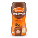 NuNectar Super Vita | Nutrition Drink for Kids, No Sugar, No Junk, 40 Nutrients, with Jaggery, Swiss Chocolate flavour, 500g