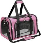 LEHNI Soft-Sided Cat/Dog/Pet Carrier, Collapsible Pets Travel Carriers