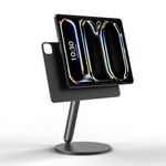 LULULOOK Magnetic Stand Only for iPad Pro 11 inch M4 (2024), 360°Adjustable Spinning Foldable Aluminium Alloy Desk Stand for iPad Pro 11'' M4