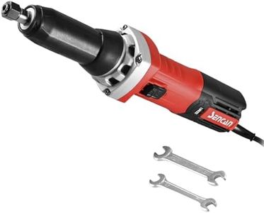 SENCAN Electric Die Grinder, 1/4" Variable Speed Corded Power Die Grinder, Heavy Duty Die Grinder Tool for Metal Wood Grinding, Polishing, Carving, 10000-33000 RPM