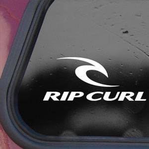Rip Curl White Sticker Decal Surf Skate Board Laptop Die-cut White Sticker Decal