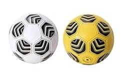 HOT BARGAINS Pack of 2 Size 5 Stylish Football Ideal for Training & Matches, Suitable for All Grounds and Weather, for Boys, Teens & Footballers for All Ages