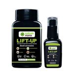 Nature Mania Lift-Up Natural Massage Oil 50 ml And Lift Up Capsule 60 Pies With Pure and Natural Ingredients, No side Effects