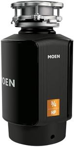 Moen Host 3/4 HP Garbage Disposal, Sound Reduction