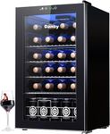 Danby USA 135 L Inverter Wine Chiller l Wine Cooler l Touch Control l Toughened Glass Door with UV-Protection l LED Interior Light l Stainless Steel Shelves for Indian Home Bars & Rooms