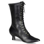 Funtasma by Pleaser Women's Victorian-120 Boot,Black,6 M