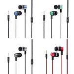 CCeCCe 4 Pack Wired Earbuds 3.5MM 3 Pole Stereo Earphone in-Ear Headphone without MIC 1Meter Braided Cord Headset for MP3 Cassette Recorder CD Player Music Phone Computer Laptop PC Tablet