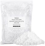 TRINIDa Paraffin Wax Pellets, 2KG Premium Natural White Candle Wax Pellets, Paraffin Wax for Candle Making, Arts & Crafts, Lubrication, and Sealing, No additives, Harmless and Pure