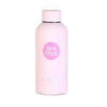 Hamster London Rubberish Medium Green 350ml Hot & Cold Water Bottle | BPA Free & Non Toxic Water Bottle | Stainless Steel Water Bottle for Office, Gym, Travel and School (Pink)