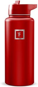 IRON °FLASK 32 oz Wide Mouth Water Bottle with Straw