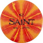 Latitude 64 Retro Saint Disc Golf Fairway Driver | Slightly Overstable Disc Golf Driver | Grippy Base Plastic | Fairway Driver Disc Golf Disc | Frisbee Golf Driver | 170g+ (Orange)