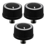 3Pcs Climate AC Heater Control Knob 84793085 AC Temperature Control Knob Replacement for Chevy Express GMC Savana 1500 2500 3500 Replace# 84141127