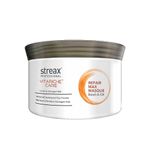 Streax Professional Vitariche Care Smooth and Shine Hair Mask For Women- Hairmask Enriched with Biovit-A-OX Complex, Hydrolyzed Silk Protein, and Vitamins- For Soft, Smooth, and Rejuvenated Hair, 200g