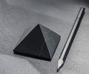 Unpolished Shungite Power Pyramid 5 cm (2inch) stone crystal mineral Russia