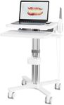 Medical Cart with Laptop Pallet and Oral Scanner Holder, Dental Clinic Cart with Wheels for Hospital Beauty Salon (MTO-3)