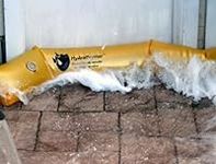 Watershed Innovations Best Sandbag Alternative - HydraBarrier Standard 6 Foot Length 4 Inch Height - Water Diversion Tube - Light, Re-usable, & Eco-Friendly Flood Barrier (Single Unit)